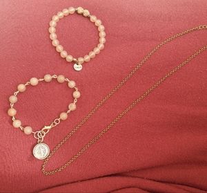 2 bracelets and 1 necklace Ermish - homemade